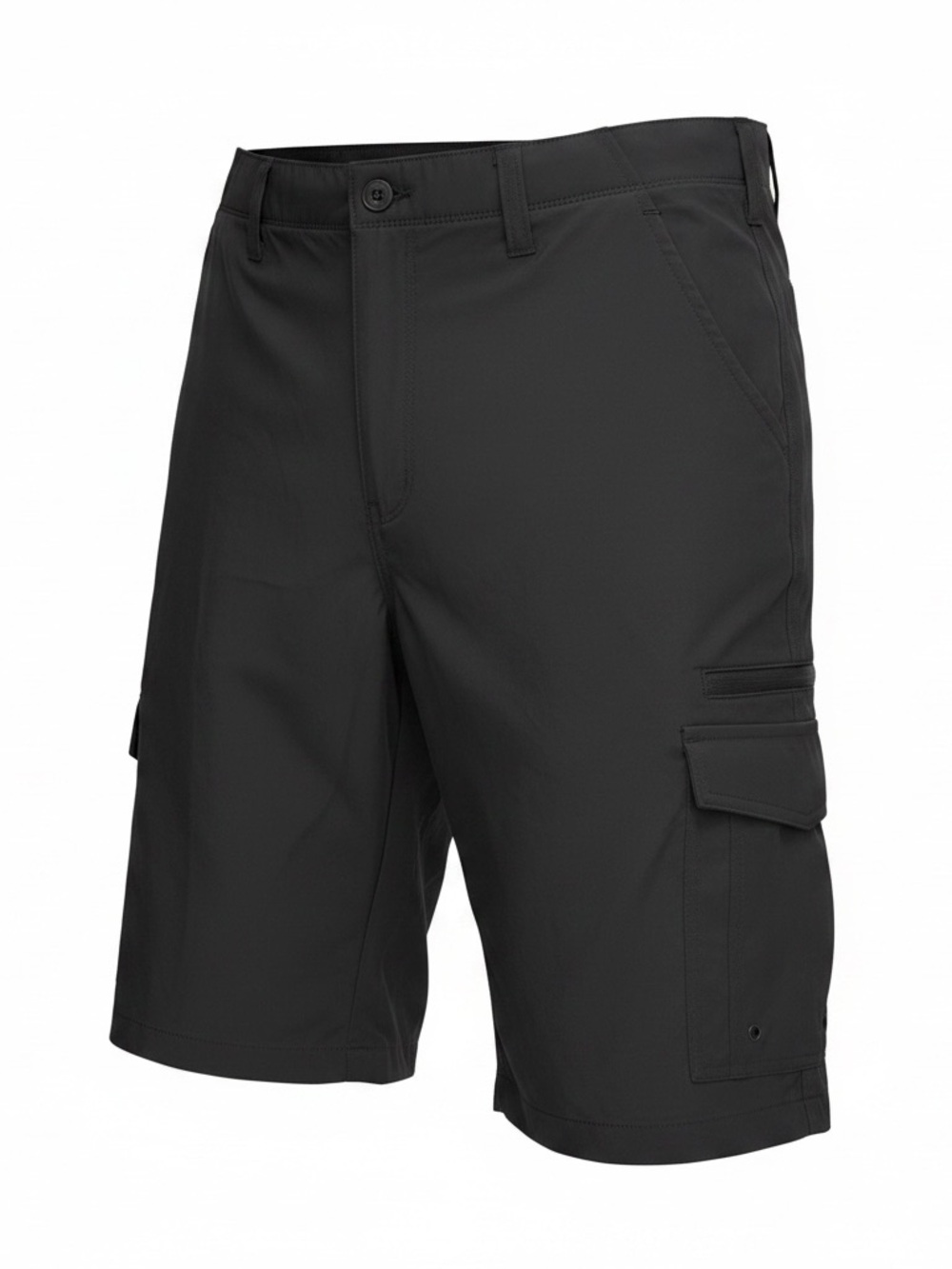 Iron Co. Men’s Stretch Tech Cargo Shorts - Black